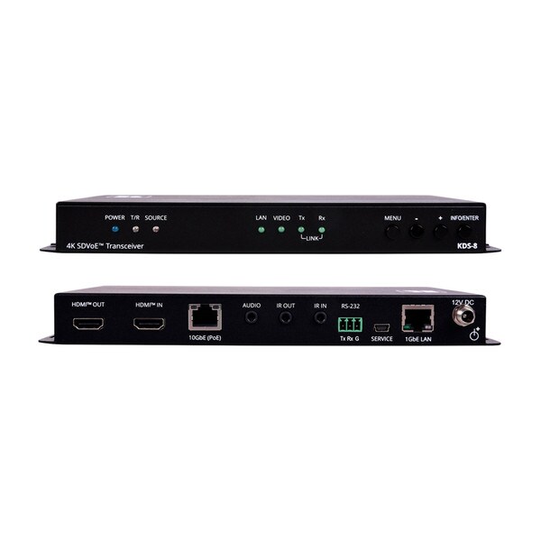 Kramer | Zero Latency 4K HDR SDVoE Video Streaming Transceiver over ...